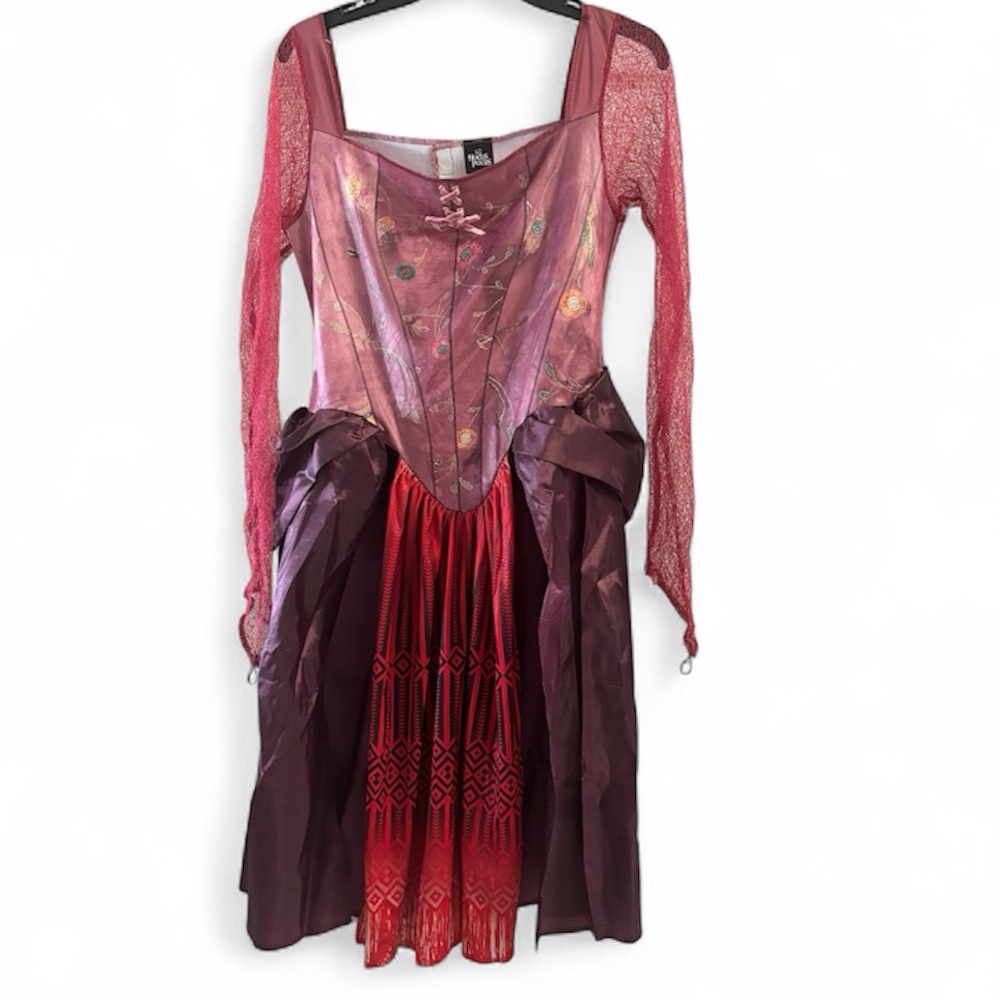 Womens Disney Hocus Pocus Sarah adult costume ~Dress Only~ Size M